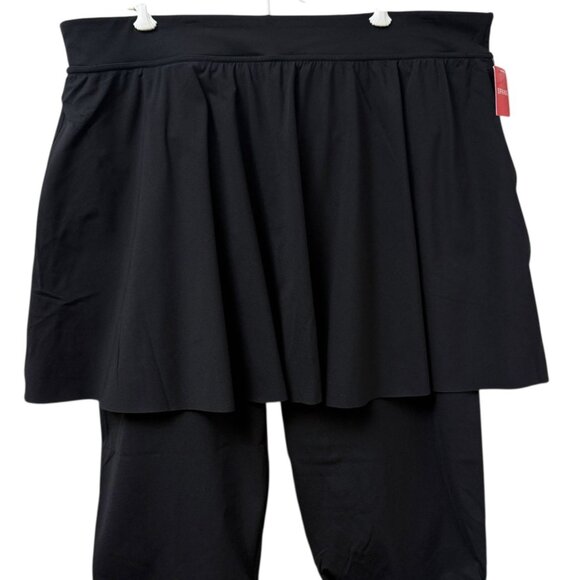 Spanx Booty Boost® Active Skirt 3X Plus Around Knee Leggings Tennis Pickleball - Picture 3 of 13